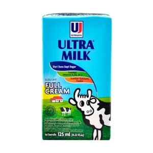 Susu Ultra Milk full cream 125ml
