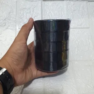 Pita Satin 3/4 Inch 2cm 1 Roll ( Hitam )