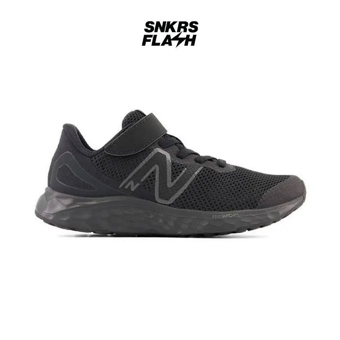 NEW BALANCE Kids Arishi V4 Bungee Lac Black Sepatu Lari Pria - PAARIBB4