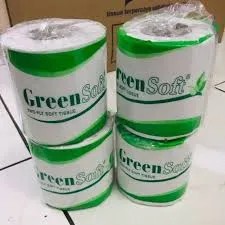 GREEN SOFT Tissue Gulung (box) 10 x 1per pack