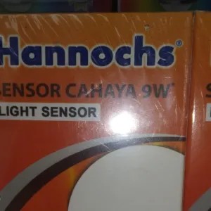 lampu sensor cahaya 9w Hanoch
