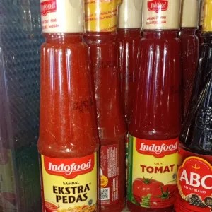saos indofood pedas / tomat