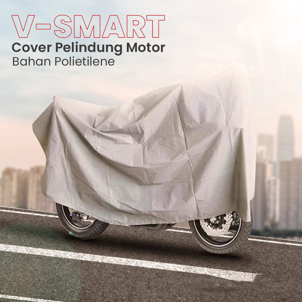 Sarung Penutup Motor Anti Hujan Waterproof Cover Polietilene