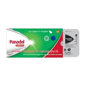 panadol hijau/flu dan batuk 1 kotak (10 pcs)