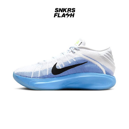 NIKE AIR Zoom Gt Hustle 3Gp Fundamental White Sepatu Basket Pria  - FV5952100 - Size 40.5