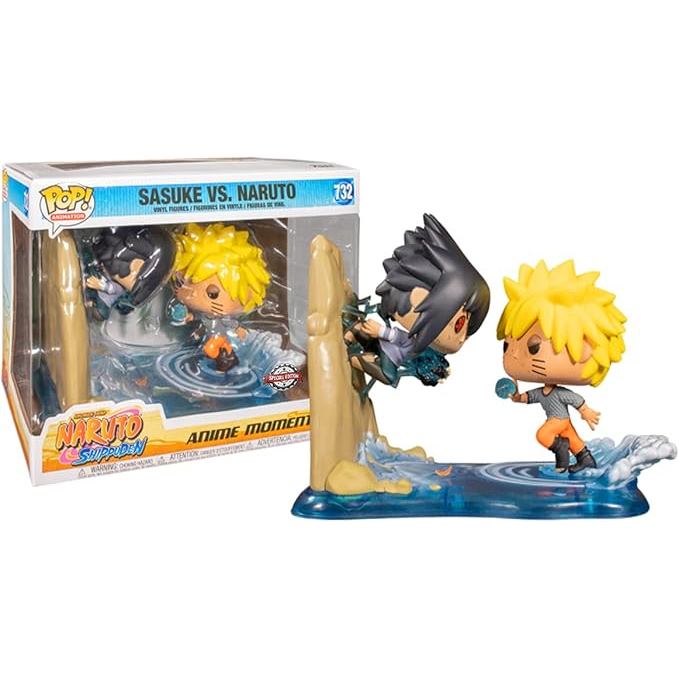 Funko Pop Naruto Shippuden Naruto Vs Sasuke Exclusive Anime Moments