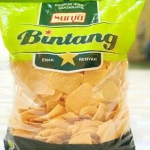 krupuk udang cap bintang 0.25kg