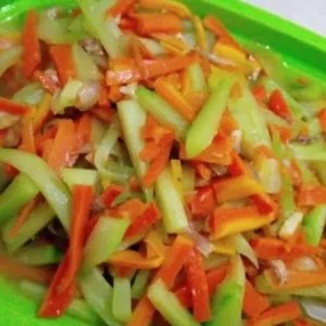 PAKET KOMBINASI WORTEL IRIS,LABU SIAM IRIS & TOGE