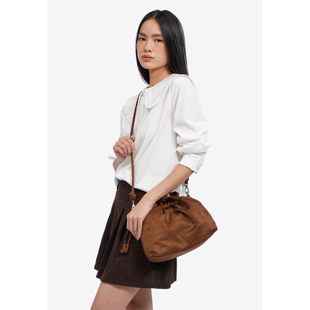 COLORBOX Brown Sling Bag
