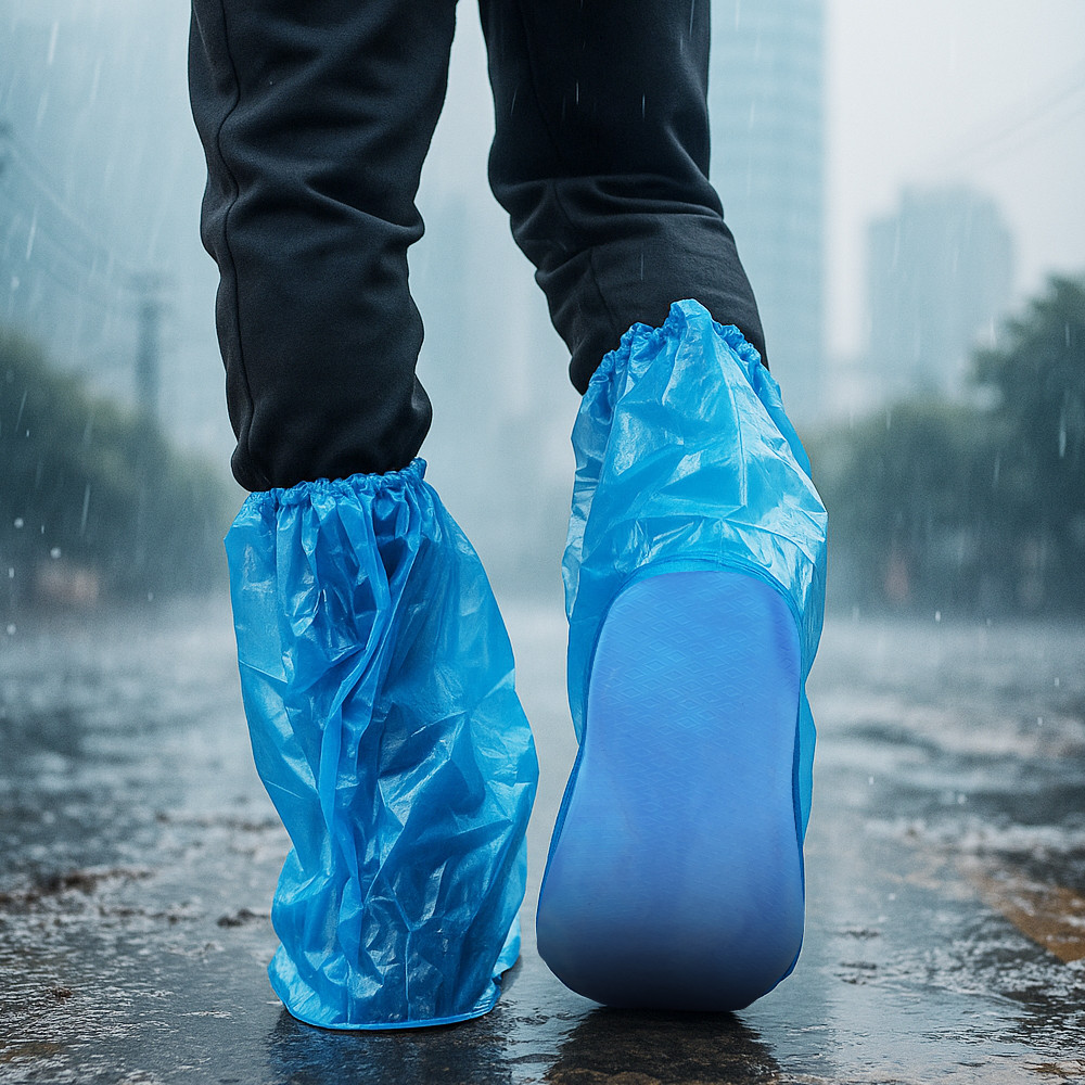 Jas Hujan Sepatu Raincoat Shoes Safebet Cover Hujan Anti Air — 10