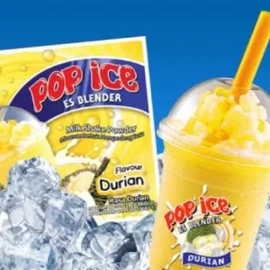 minuman pop es rasa durian