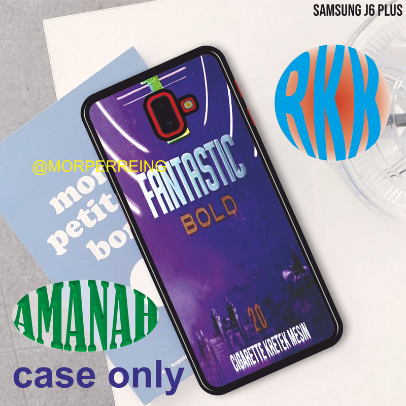 Case Samsung J6 Plus motif F seris