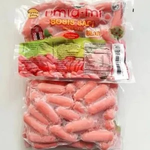 Umiami Sosis Sapi Ulir Mini 450 Gram (50 Pc)