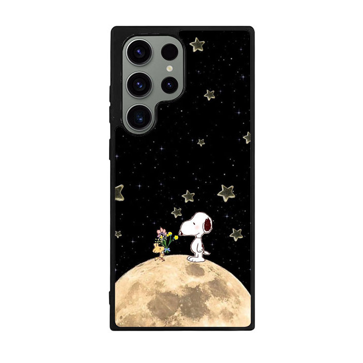 Case Casing Samsung Galaxy S25 24 23 22 21 20 10 FE Plus Ultra Edge Snoopy RK438 Hybrid Case Rubber 