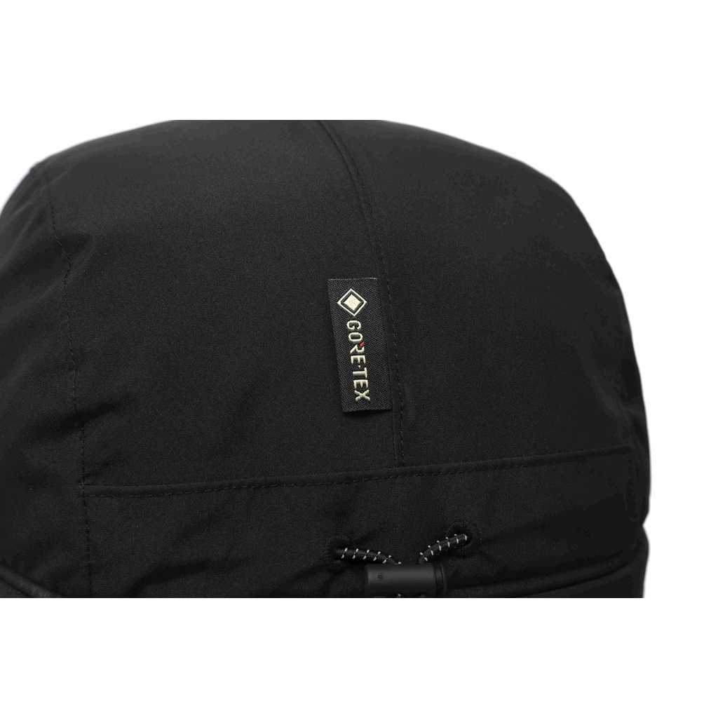 National Geographic Padded Trapper Hat Black - Topi Hitam