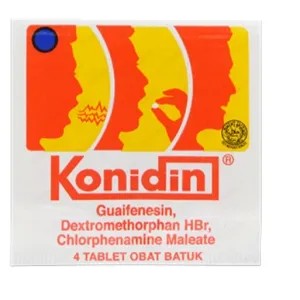 Konidin 4 Tablet - Obat Batuk Kering dan Berdahak