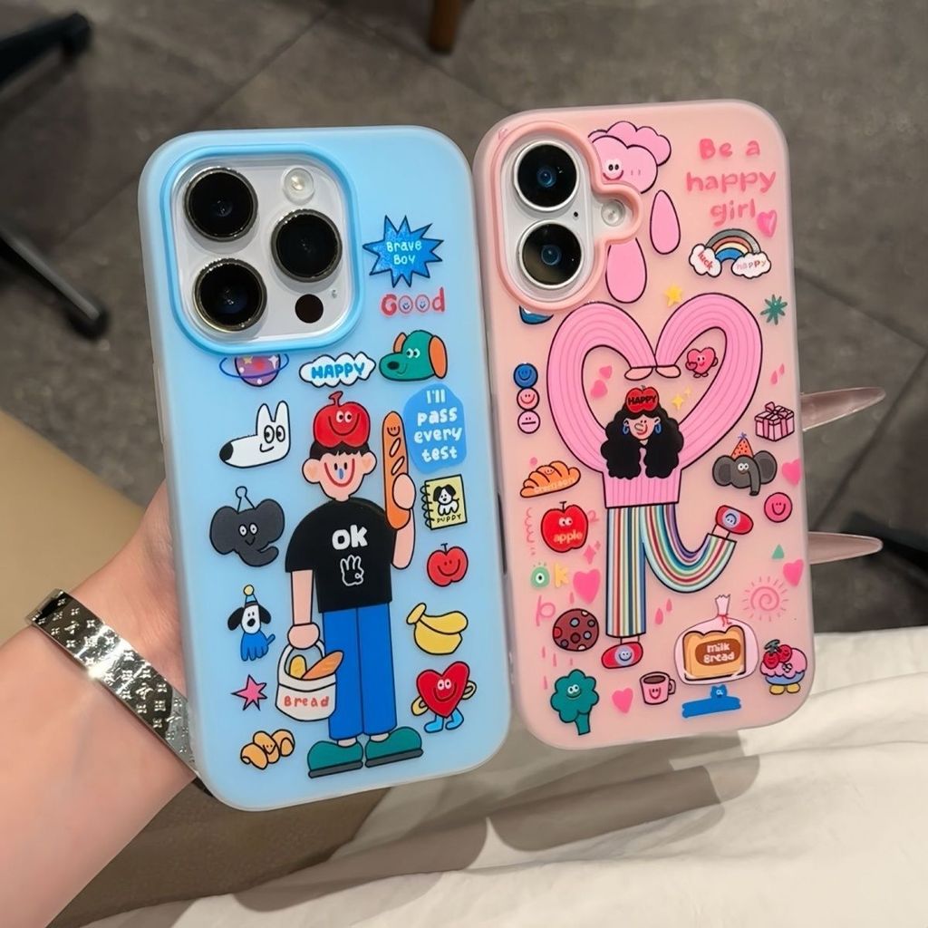Cewek Couple 2 In 1 Case Hp Vivo V60 Lite Y29 21D Y19S Pro Iqoo Z10 Lite Z10R Y400 Case