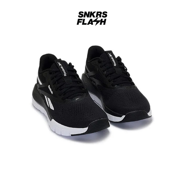 REEBOK Flex Trainer Black Grey White Sepatu Training Pria - 100210150 - Size 44