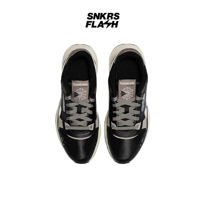 REEBOK Classic Leather 2400 Washed Black Sepatu Sneakers Pria - 100209525 - Size 43