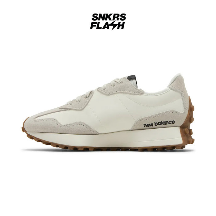 NEW BALANCE 327 MOONBEAM BLACK GUM - WS327GD - Size 38