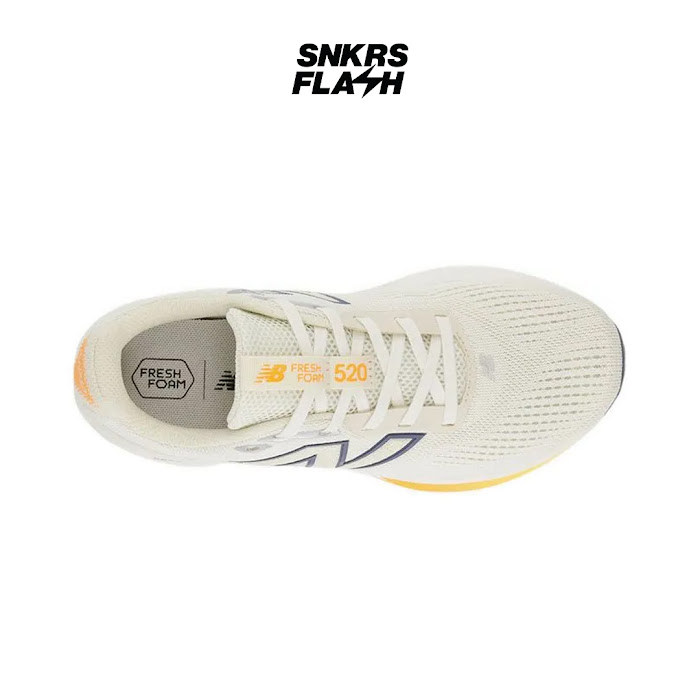 NEW BALANCE 520 V9 White Orange Sepatu Lari Wanita - W520LG9 - Size 39