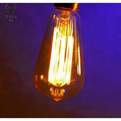 Official Store YNL Lampu Pijar Filamen Vintage Bohlam Edison E27 - ST64 best seller