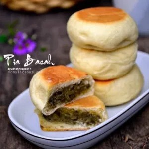 pia basah varian kacang ijo kelapa dan cokelat