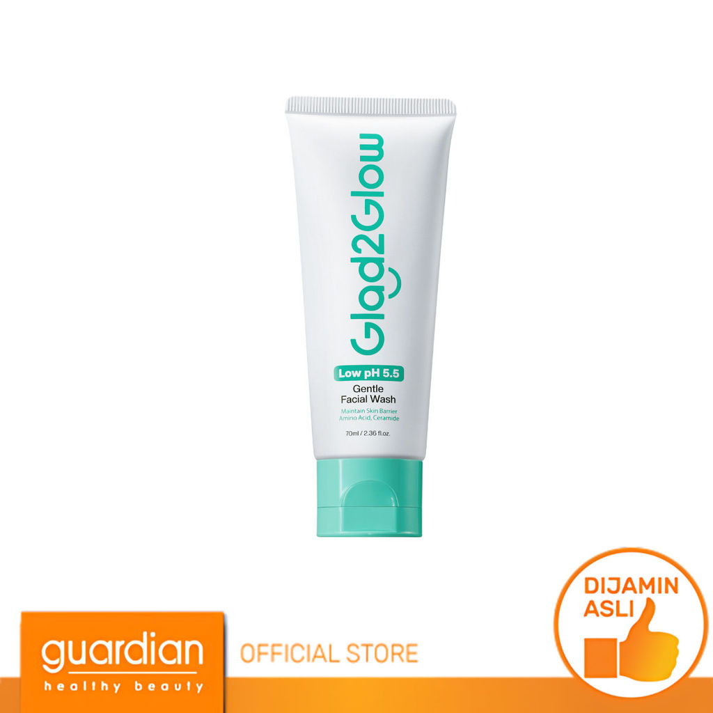 Glad2Glow Low PH 5.5 Gentle Facial Wash 70ml