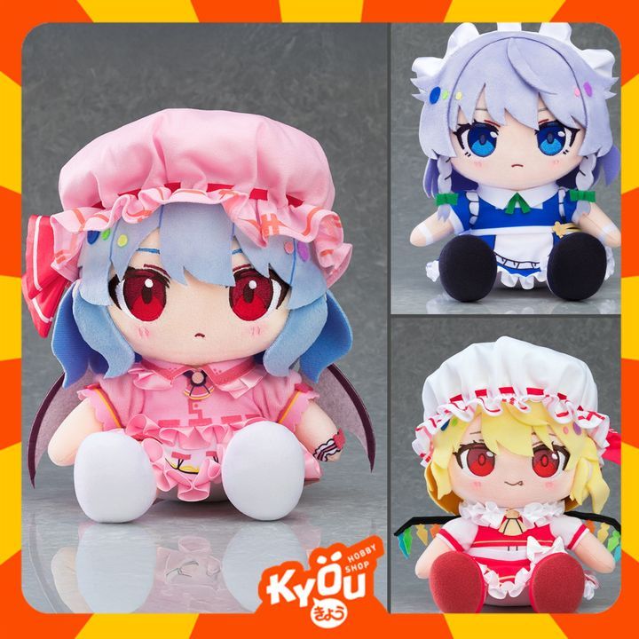 Remilia Scarlet - Flandre Scarlet - Sakuya Izayoi - Kirisame Marisa - Hakurei Reimu Touhou Chocopuni