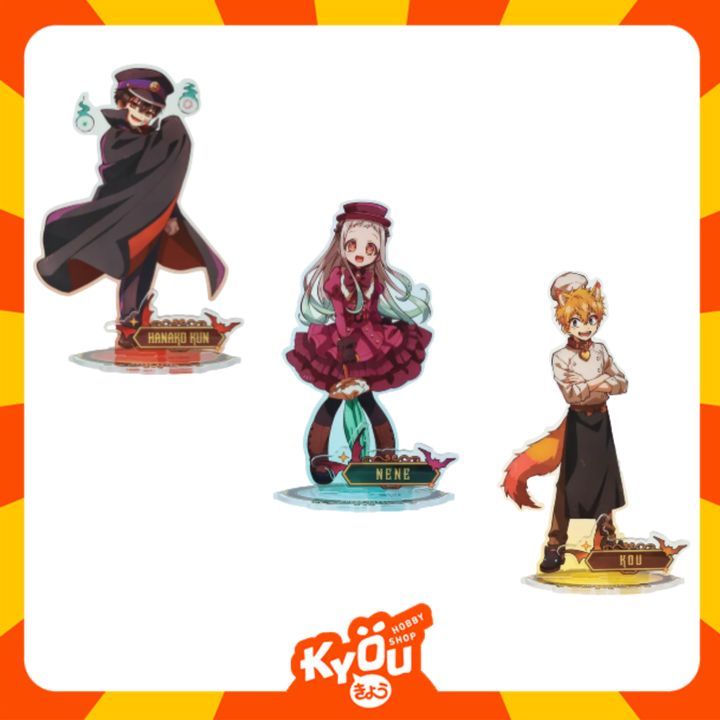 Hanako-kun - Yashiro Nene - Minamoto Kou Ghost Hotel Ver. Acrylic Stand - Toilet-Bound Hanako-Kun