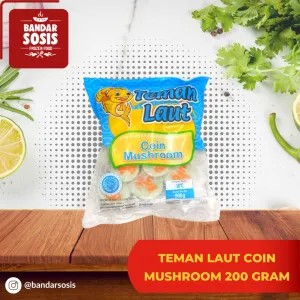 Teman laut mushroom coin 200gr