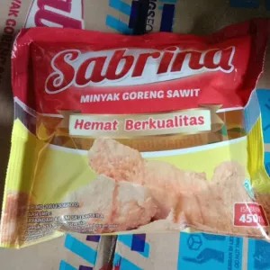 minyak goreng Sabrina 450ml