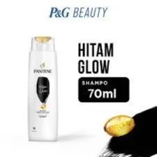Pantene shampo black glow botol kecil 70 ml  isi 3 70ml