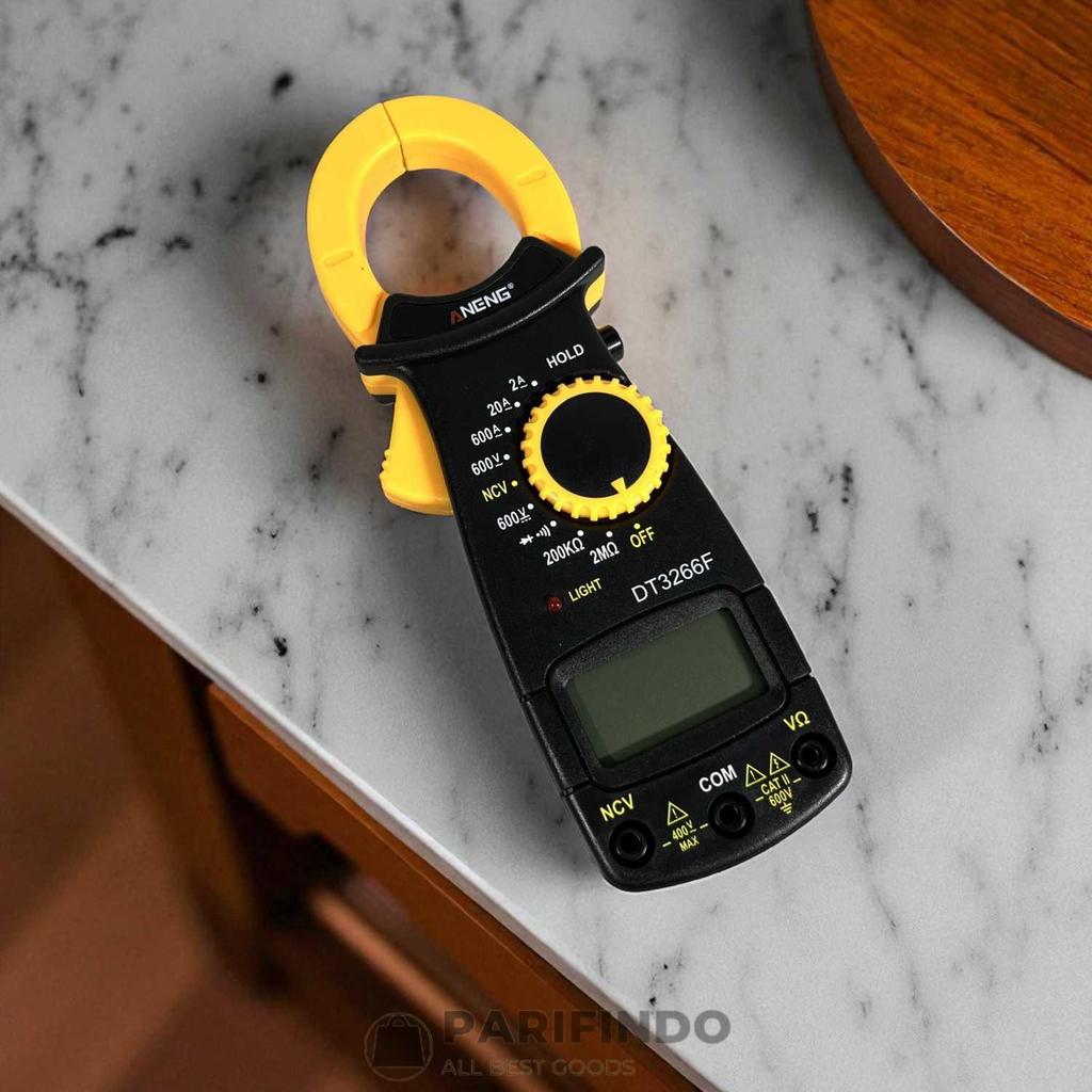 ANENG Digital Multimeter Tang Ampere Voltage NCV Tester Clamp - DT3266F