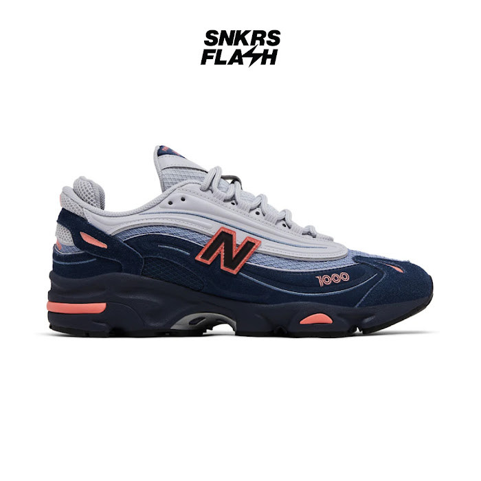 NEW BALANCE 1000 Nautical Coral Sepatu Sneakers Pria - M1000FLU - Size 40.5