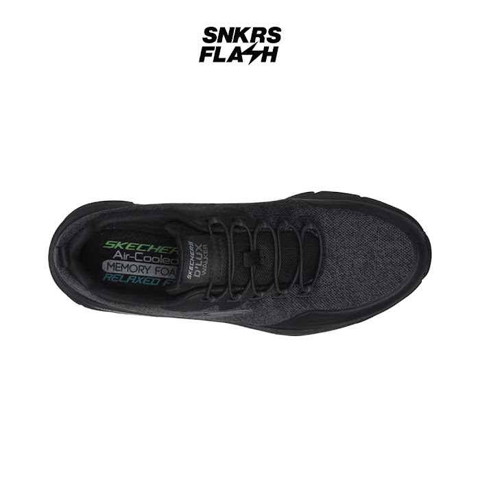 SKECHERS Sport Dlux Walker 2 Triple Black Sepatu Training Pria - 232719WWBBK - Size 41