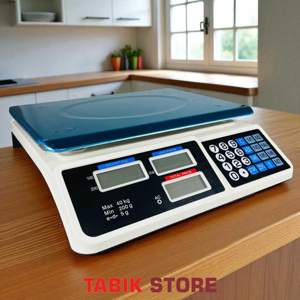 TABIK Protopic Timbangan Digital Buah Makanan Commercial Retail Scale 40kg - PT95