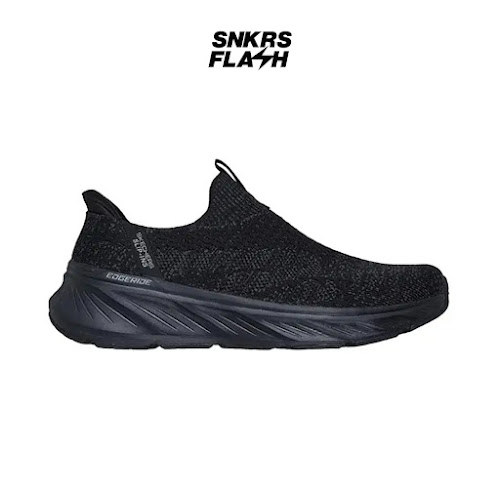 SKECHERS SPORT Edgeride Triple Black Sepatu Casual Pria  - 232839BBK - Size 42