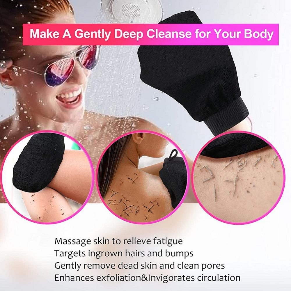 Sarung Tangan Handuk Gosok Badan Exfoliating Pengangkat Daki Scrub