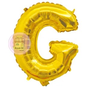Balon Huruf Emas G