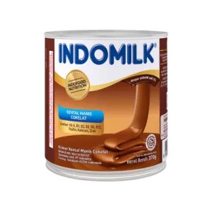 Susu Indomilk Kaleng coklat 370g