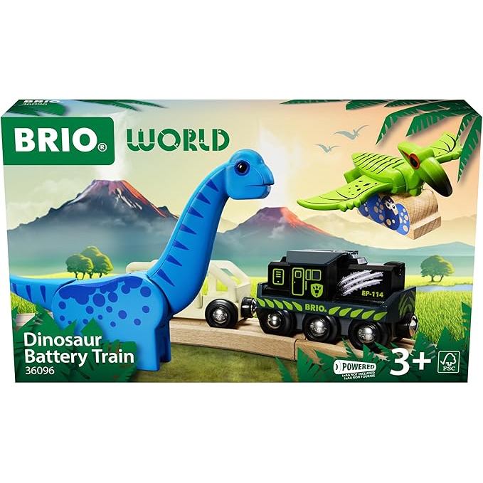 BRIO World – 36096 Dinosaur Battery Train