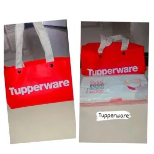 Tempat Bekal Original Tupperware (include Tas)