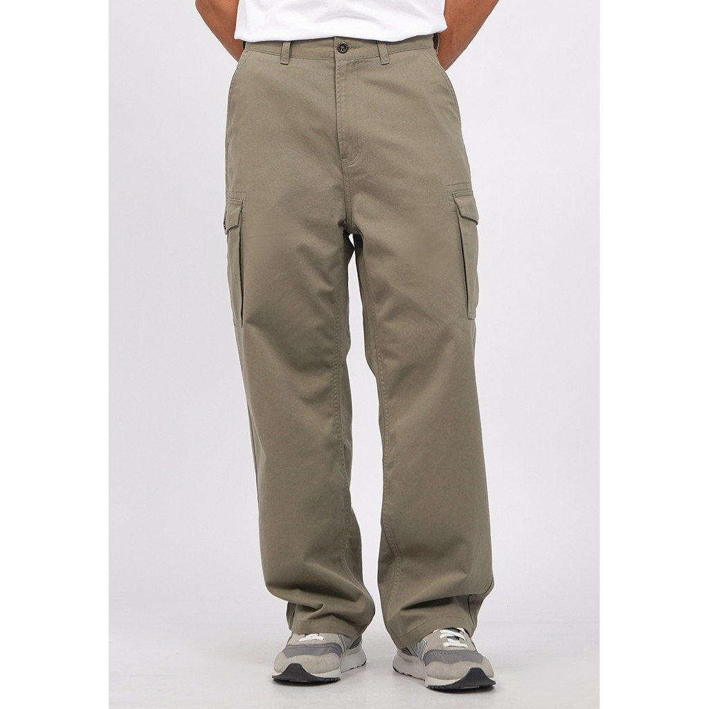 Wrangler Long Pants Cargo Loose CARGO 02A25 Olive