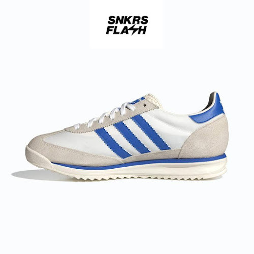 ADIDAS Sl 72 Rs Chalk White Blue Sepatu Sneakers Pria - JH8644 - Size 43.3