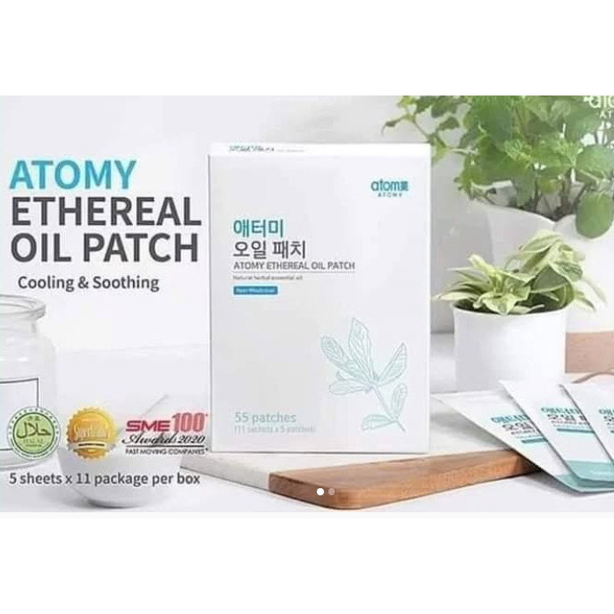 Ethereal Oil Patch - Koyo 1 Box isi 11 pcs - koyo atomy