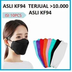 MASKER KF94 WARNA PINK (10pcs)