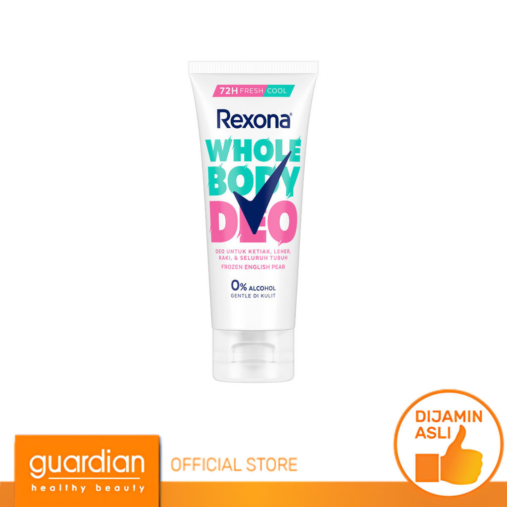 Rexona Women Deolotion Tube Seluruh Tubuh Frozen English Pear 50ml