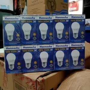 Lampu LED Hannoch new basic 3 watt