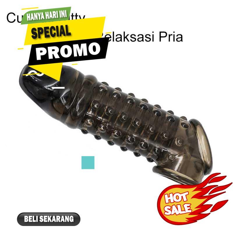 Curious Kitty Alat Pijat Relaksasi Pria Terapi Kesehatan Silikon - CK40